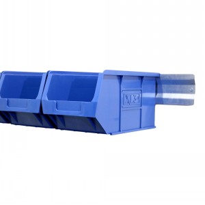 Parts Bins & Wall Rail Set 16 x Size 3